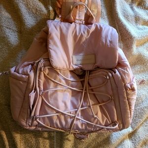 Blogilates small pink backpack